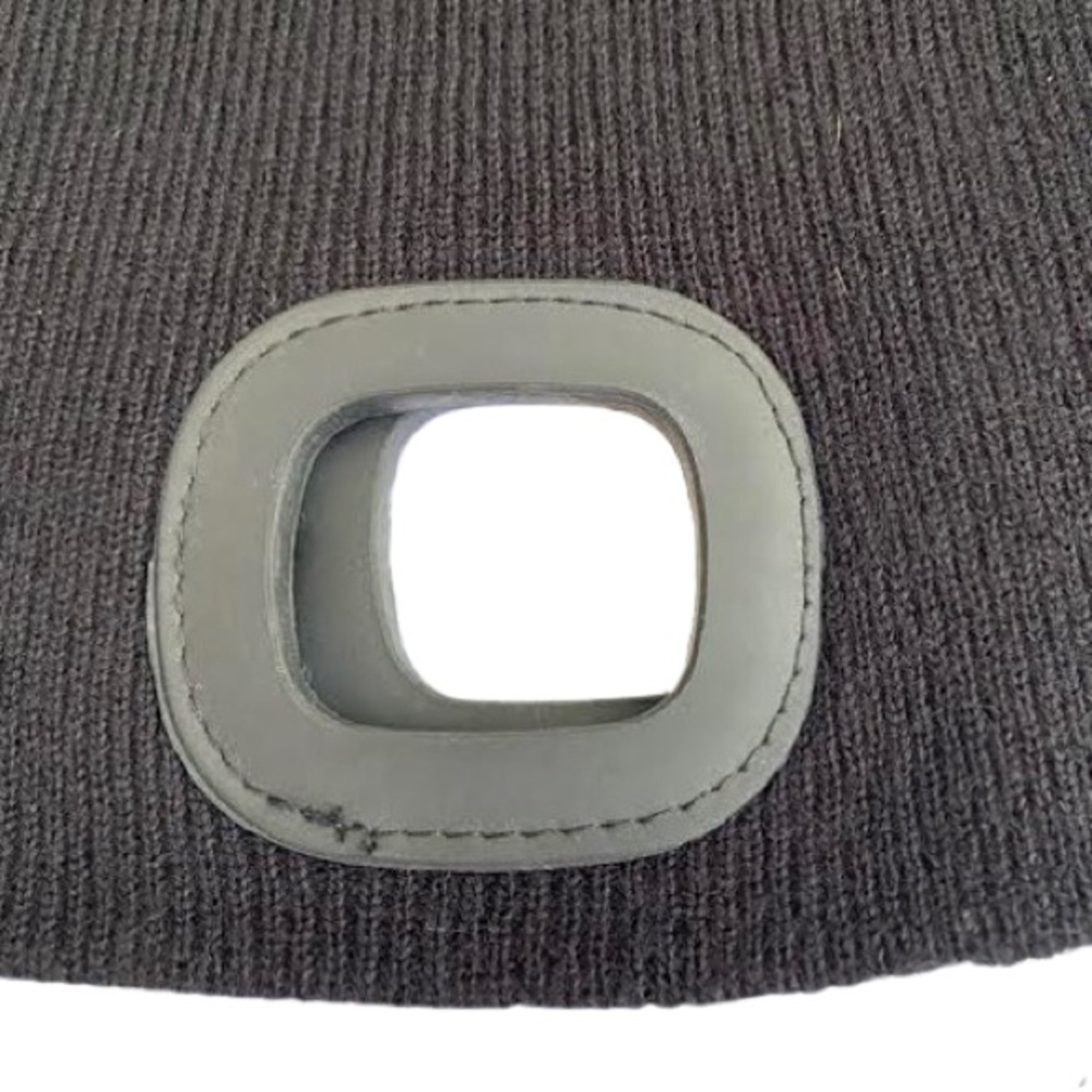 Black LED Beanie - Picture 6 of 6